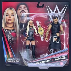 Mattel WWE Main Event Showdown 25 Liv Morgan Dominik Mysterio 2026 Dirty Dom